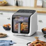 Gourmia Panorama Air Fryer - 3D Holographic Display and Panoramic View