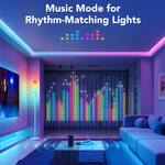 Govee Multi-Color Smart LED Curtain Lights