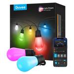 Govee Smart Outdoor LED String Lights - App-Controlled Colors, Brightness, and Effects