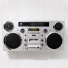 GPO Brooklyn - Portable 1980s Boombox w/ Cassette, CD, Radio, USB, and Bluetooth