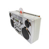 GPO Brooklyn - Portable 1980s Boombox w/ Cassette, CD, Radio, USB, and Bluetooth