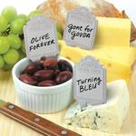 Grave Markers - Reusable Tombstone Food Signs