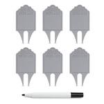 Grave Markers - Reusable Tombstone Food Signs