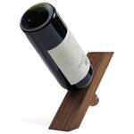 Gravity-Defying Wooden Wine Bottle Holder