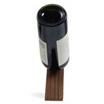 Gravity-Defying Wooden Wine Bottle Holder