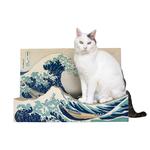 Great Wave Off Kanagawa Cat Scratcher
