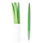 Green Bamboo Leaf Cocktail / Food Picks