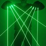 Green Laser Gloves