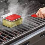 GrillArt Steam-Cleaning, Bristle-Free Grill Brush / Scraper Tool