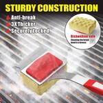 GrillArt Steam-Cleaning, Bristle-Free Grill Brush / Scraper Tool