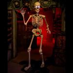Grim - 6 Ft Animatronic Talking Skeleton