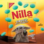 Grogu NILLA Nummies - Blue Vanilla Wafer Cookies