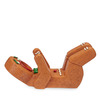 Guzzling Gingerbread Man Wine Bottle Holder