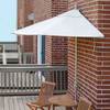 Half-Circle Umbrella, Table and Chairs