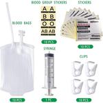 Halloween Blood Bag Drink Pouches