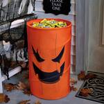 Halloween Candy Serving Barrels - Pumpkin or Ghost