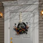 Halloween Hand Wreath Hanger - Witch, Mummy, Zombie, or Skeleton