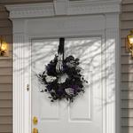 Halloween Hand Wreath Hanger - Witch, Mummy, Zombie, or Skeleton