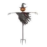 Halloween Jack O' Lantern Scarecrow Ground Stake