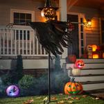 Halloween Jack O' Lantern Scarecrow Ground Stake