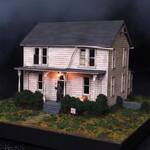 Halloween Michael Myers Movie House-Inspired Diorama