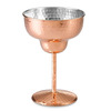 Hammered Copper Margarita Glasses