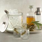 Hammered Glass Cocktail Shaker