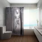 Han Solo Frozen In Carbonite Shower Curtain