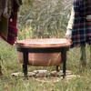 Handcrafted Copper Fire Pit / Grill / Table