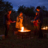 Handcrafted Copper Fire Pit / Grill / Table