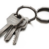 HandGrey KNOX - Lateral Split Titanium Key Ring