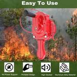 Handheld Air Raid Siren - Ultra-Loud 110 dB Emergency Alarm