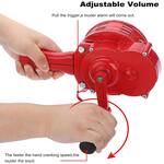 Handheld Air Raid Siren - Ultra-Loud 110 dB Emergency Alarm
