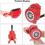 Handheld Air Raid Siren - Ultra-Loud 110 dB Emergency Alarm