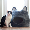 Handmade Cat Caves w/ Ears
