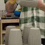 Handmade Ceramic Travel Mug with Silicone Lid