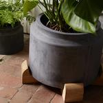 Handmade Teak Planter Feet