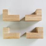 Handmade Teak Planter Feet