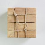 Handmade Teak Planter Feet