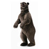 Hansa Life-Sized Standing Grizzly Bear Plush