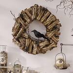 Haunted Book Paper Wreath
