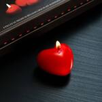 Heart-Shaped Chocolate-Scented BonBon Candles