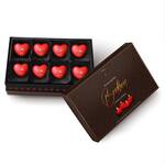 Heart-Shaped Chocolate-Scented BonBon Candles