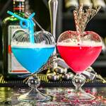 Heart-Shaped Cocktail Glasses