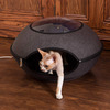 Heated Cat Pod With Lookout Window