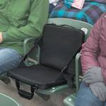 Heated and Massaging Stadium Seat Cushion