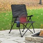 Heated Outdoor Folding Chair