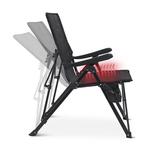 Heated Outdoor Folding Chair