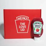 HEINZ Ketchup Bottle Love Lid - Adjustable Flow Squeeze Lid