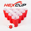 HexCup - Hexagon-Shaped Beer Pong Cups